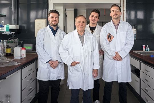 Das Bochumer Team: Sebastian Neumann, Rolf Heumann, Dennis Paliga und Fabian Raudzus (von links) Das Bochumer Team: Sebastian Neumann, Rolf Heumann, Dennis Paliga und Fabian Raudzus (von links)