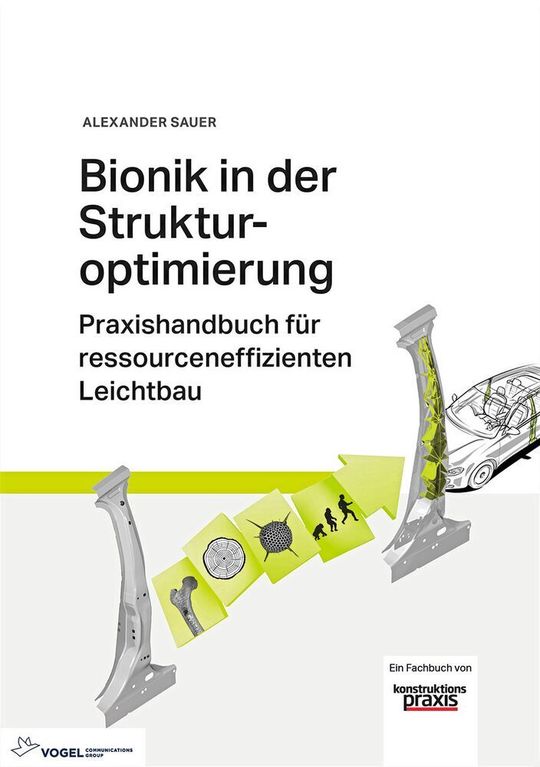 Als Handbuch für die Praxis begeleitet das Werk von Alexander Sauer Anwender beim Einstieg in die bionische Strukturoptimierung. Als Handbuch für die Praxis begeleitet das Werk von Alexander Sauer Anwender beim Einstieg in die bionische Strukturoptimierung.