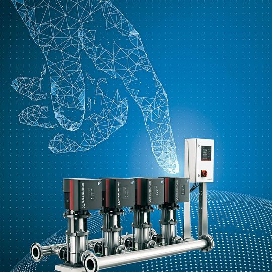 Cyber-physische Pumpensysteme sollen den Arbeitsalltag des Betreibers vereinfachen – z.B. durch das selbstständige Anpassen an Förderbedarfe und die Möglichkeiten zur Fehlerfrüherkennung. Und sie eröffnen durch bisher nicht denkbare Services neue Chancen der Zusammenarbeit zwischen Hersteller und Kunde. Cyber-physische Pumpensysteme sollen den Arbeitsalltag des Betreibers vereinfachen – z.B. durch das selbstständige Anpassen an Förderbedarfe und die Möglichkeiten zur Fehlerfrüherkennung. Und sie eröffnen durch bisher nicht denkbare Services neue Chancen der Zusammenarbeit zwischen Hersteller und Kunde.