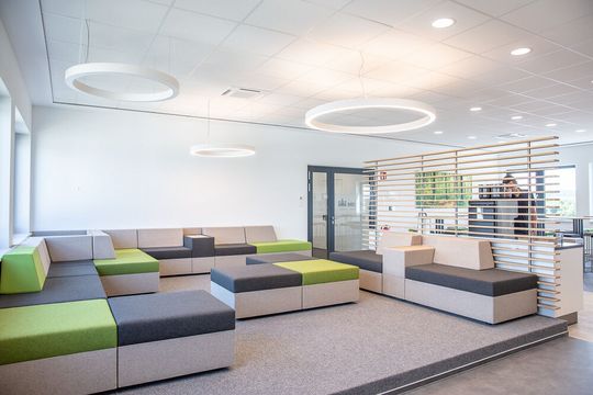 So sehen die neuen Konferenz- und Besprechungsräume aus.