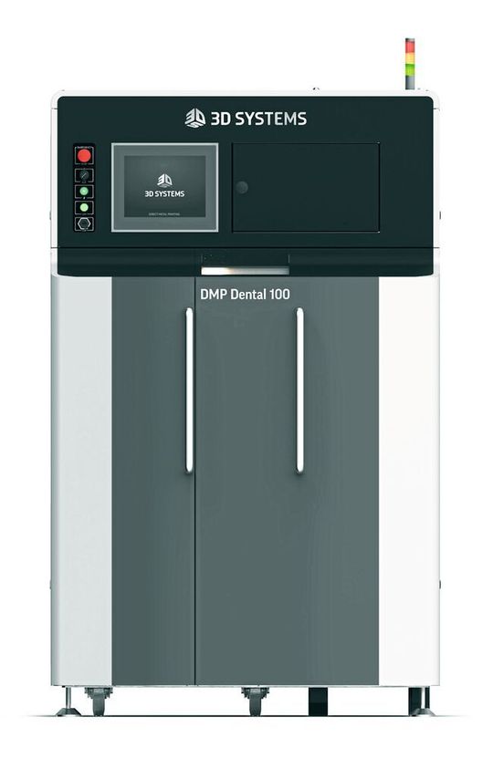 La nouvelle imprimante 3D métal DMP Dental 100 de 3D Systems produit des prothèses dentaires de grande qualité en matériau certifié. La nouvelle imprimante 3D métal DMP Dental 100 de 3D Systems produit des prothèses dentaires de grande qualité en matériau certifié.