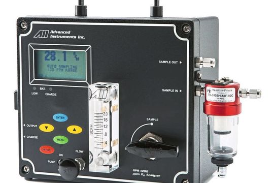 Portabler Sauerstoff-Analysator für Acetylen und Wasserstoff Portabler Sauerstoff-Analysator für Acetylen und Wasserstoff