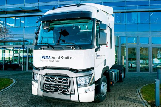 Die Pema GmbH und Renault Truck bieten erstmals Pay-per-Use-Konzepte an. Die Pema GmbH und Renault Truck bieten erstmals Pay-per-Use-Konzepte an.