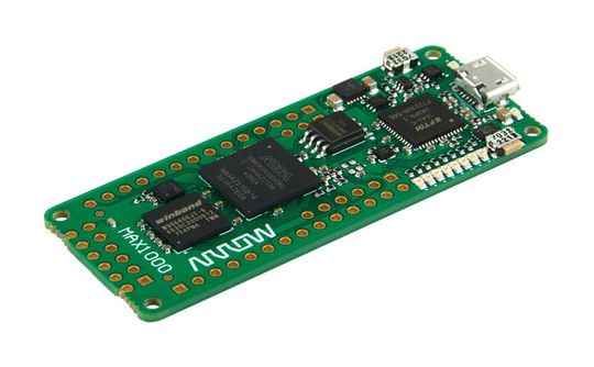 MAX1000 von Arrow: Das Board basiert auf Intels FPGA MAX10 MAX1000 von Arrow: Das Board basiert auf Intels FPGA MAX10