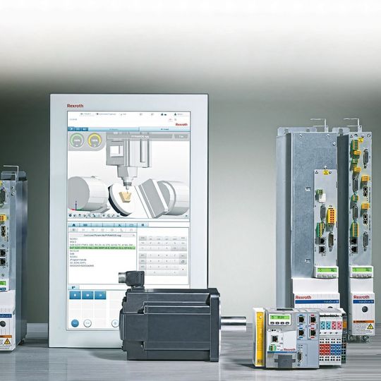 Leistungsstark, intelligent und konnektiv: das CNC-System MTX von Rexroth. Leistungsstark, intelligent und konnektiv: das CNC-System MTX von Rexroth.