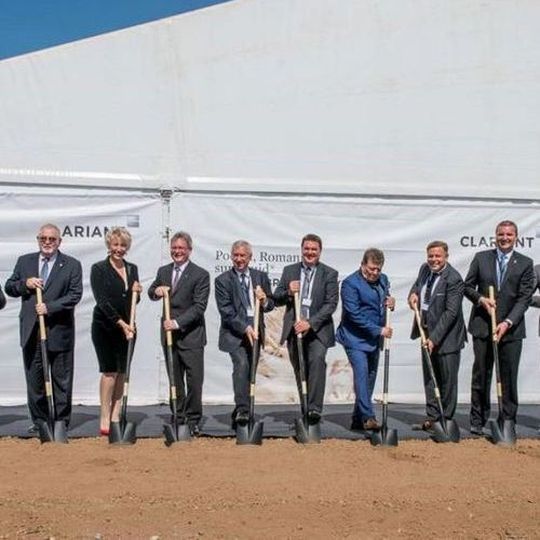 Groundbreaking ceremony of the new sunliquid plant in Craiova, Romania. Groundbreaking ceremony of the new sunliquid plant in Craiova, Romania.