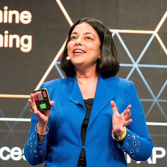 Mala Anand, President von SAP Analytics und SAP Leonardo Mala Anand, President von SAP Analytics und SAP Leonardo