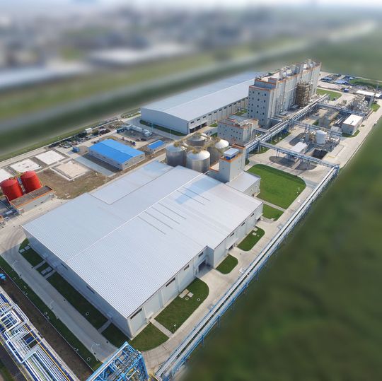 Die Polymeranlage von Invista im im Shanghai Chemical Industry Park. Die Polymeranlage von Invista im im Shanghai Chemical Industry Park.