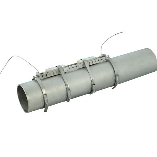 Die neue Montageschiene gibt es für Ein- und Zweikanalgeräte für 2Mhz Wandler für Rohrdurchmesser von DN10 bis DN100 und 1Mhz Wandler für Rohre mit DN32 bis DN400. Die neue Montageschiene gibt es für Ein- und Zweikanalgeräte für 2Mhz Wandler für Rohrdurchmesser von DN10 bis DN100 und 1Mhz Wandler für Rohre mit DN32 bis DN400.