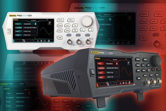 Die Generatoren der Serien DG800 und DG900 mit einem Signal-Jitter von 200 ps und verschiedenen Bandbreiten. Die Generatoren der Serien DG800 und DG900 mit einem Signal-Jitter von 200 ps und verschiedenen Bandbreiten.