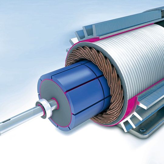 Der temperaturfeste Strukturklebstoff wird u.a. zur Verklebung von Magneten im E-Motor eingesetzt. Der temperaturfeste Strukturklebstoff wird u.a. zur Verklebung von Magneten im E-Motor eingesetzt.
