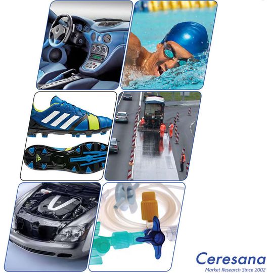 In this study Ceresana analyzes the global market for thermoplastic elastomers. In this study Ceresana analyzes the global market for thermoplastic elastomers.