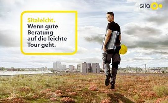 Das Signalwort „sitaleicht“ begegnet Sita-Kunden nun im Rahmen sämtlicher Kommunikationsmaßnahmen. Das Signalwort „sitaleicht“ begegnet Sita-Kunden nun im Rahmen sämtlicher Kommunikationsmaßnahmen.