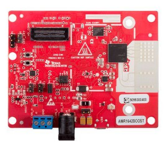 Bild 4: Evaluierungsmodul zur Hinderniserkennung auf Basis des AWR1642.