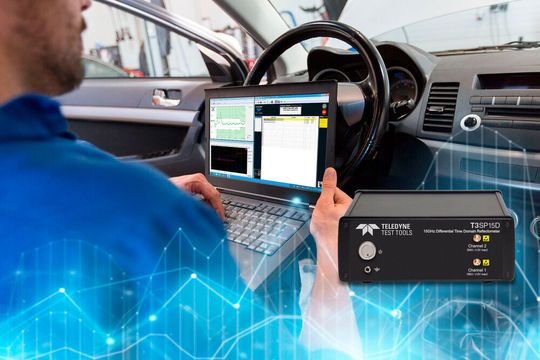 Erste Messtechnik-Produkte bei Teledyne Test Tools sind zwei portable Modelle von Time-Domain-Reflectometer (TDR). Erste Messtechnik-Produkte bei Teledyne Test Tools sind zwei portable Modelle von Time-Domain-Reflectometer (TDR).