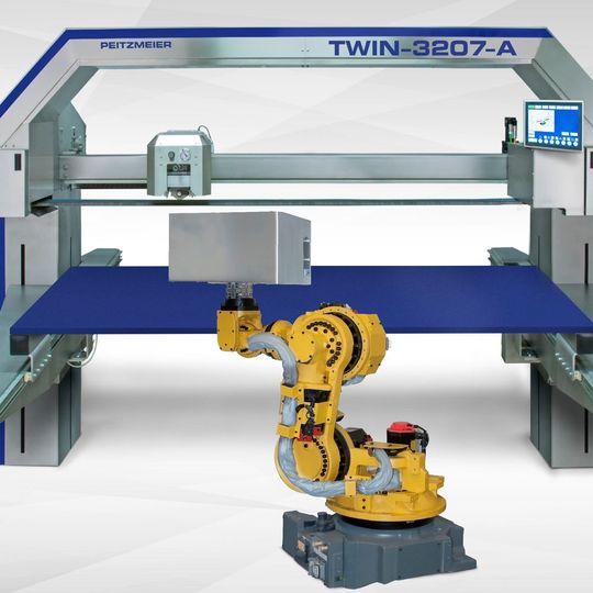 Die Maschine des Typs Omni-Grind-Twin basiert auf einem Baukastensystem – sie kann manuell, automatisch oder robotergestützt arbeiten. Die Maschine des Typs Omni-Grind-Twin basiert auf einem Baukastensystem – sie kann manuell, automatisch oder robotergestützt arbeiten.