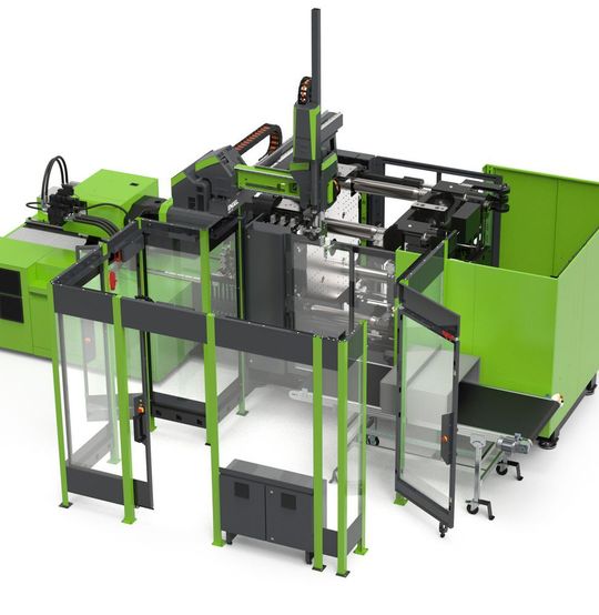 Die neue modulare Schutzumwehrung nach EN ISO 14120 erhöht nach Aussage des Fakuma-Ausstellers Engel die Sicherheit in der Fertigung. Halle A5 am Stand 5204. Die neue modulare Schutzumwehrung nach EN ISO 14120 erhöht nach Aussage des Fakuma-Ausstellers Engel die Sicherheit in der Fertigung. Halle A5 am Stand 5204.