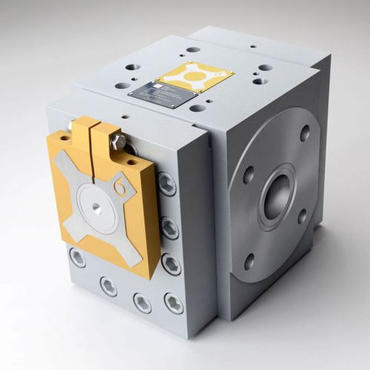 Maag’s extrex6 gear pump for plastic and elastomer processing. Maag’s extrex6 gear pump for plastic and elastomer processing.