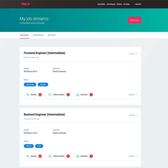 Die Hiring-Plattform Talent Solutions soll Entwickler und potenzielle Arbeitgeber passgenau zusammenführen. Die Hiring-Plattform Talent Solutions soll Entwickler und potenzielle Arbeitgeber passgenau zusammenführen.