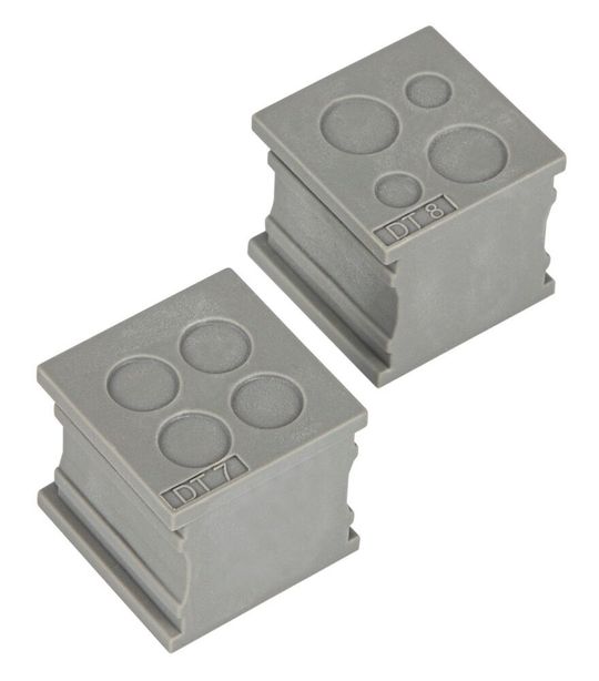 DT-Tüllen sind kompatibel mit teilbaren Icotek Kabeleinführungsleisten, wie z.B. KEL-U, KEL und KEL-FG. DT-Tüllen sind kompatibel mit teilbaren Icotek Kabeleinführungsleisten, wie z.B. KEL-U, KEL und KEL-FG.