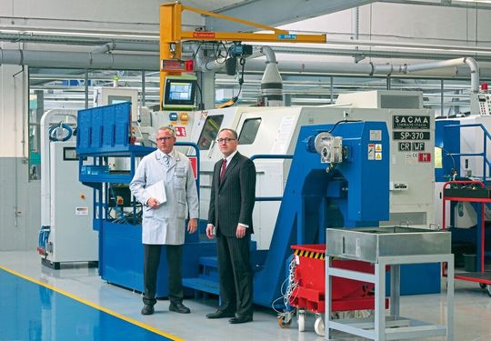 Michael Hunger, technischer Geschäftsführer, sowie Geschäftsführer und Inhaber Jens Tigges (v.l.). Michael Hunger, technischer Geschäftsführer, sowie Geschäftsführer und Inhaber Jens Tigges (v.l.).