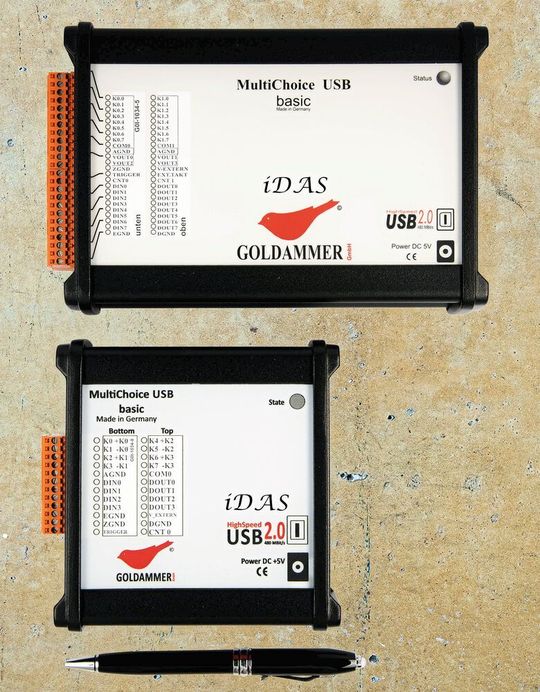 Mit den USB-Mess-System G0I von Goldammer lassen sich Normalsignale aus der Prozesssteuerung direkt zu erfassen. Mit den USB-Mess-System G0I von Goldammer lassen sich Normalsignale aus der Prozesssteuerung direkt zu erfassen.