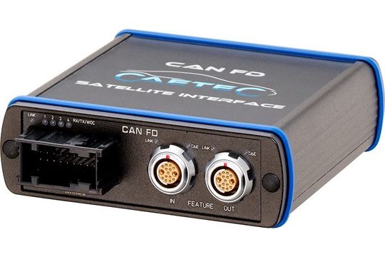 Mit dem CAN FD Satellite Interface stellt Ipetronik eine 4-fach CAN-FD-Satelliteneinheit zur Traffic- und Signalmessung vor. Mit dem CAN FD Satellite Interface stellt Ipetronik eine 4-fach CAN-FD-Satelliteneinheit zur Traffic- und Signalmessung vor.