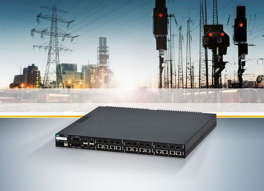 Zu den Merkmalen des robusten Power-over-Ethernet-Switch zählen: hohe Bandbreite für die Verarbeitung wachsender Datenmengen, ideal für Anwendungen, die Power-over-Ethernet (PoE++) in rauen Umgebungsbedingungen erfordern, einfache Wieder-Inbetriebnahme von Geräten in der Feldebene durch Wechseldatenträger Ruggedcom CLP. Zu den Merkmalen des robusten Power-over-Ethernet-Switch zählen: hohe Bandbreite für die Verarbeitung wachsender Datenmengen, ideal für Anwendungen, die Power-over-Ethernet (PoE++) in rauen Umgebungsbedingungen erfordern, einfache Wieder-Inbetriebnahme von Geräten in der Feldebene durch Wechseldatenträger Ruggedcom CLP.
