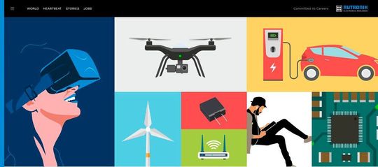 Vier Kategorien zeigen die vielen Facetten des Arbeitens bei Rutronik