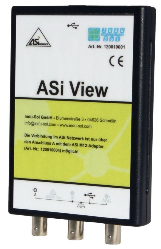 Mit dem ASi View können sowohl physikalische Parameter sowie der logische Telegrammverkehr bei laufenden Produktionsbedingungen analysiert werden.