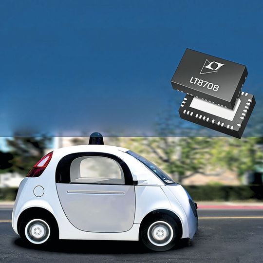 Buck-Boost-Regler für autonome Autos: Der bidirektionale Schaltregler ist geeignet, um zwei Bordnetze gleicher Spannung redundant abzusichern. Buck-Boost-Regler für autonome Autos: Der bidirektionale Schaltregler ist geeignet, um zwei Bordnetze gleicher Spannung redundant abzusichern.