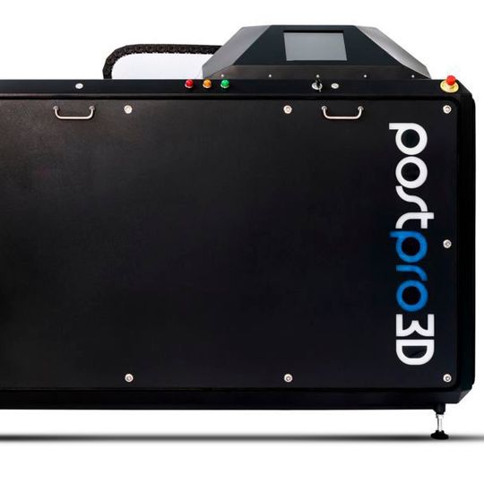 The exclusive PostPro3D technology is an automated post processing solution for smoothing thermoplastic polymer 3D parts. The exclusive PostPro3D technology is an automated post processing solution for smoothing thermoplastic polymer 3D parts.