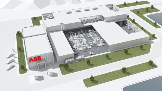 In Shanghai, China, will ABB eine der modernsten Roboterfabriken der Welt errichten. In Shanghai, China, will ABB eine der modernsten Roboterfabriken der Welt errichten.