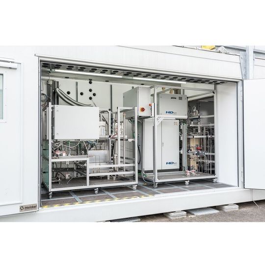 Biogo-Miniplant im Container Biogo-Miniplant im Container