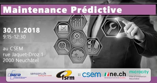 Conférence sur la maintenance prédictive organisée par la FSRM. Conférence sur la maintenance prédictive organisée par la FSRM.