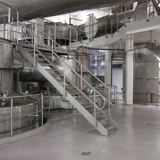 Blick in die Dairygold-Anlage in Mallow. Blick in die Dairygold-Anlage in Mallow.