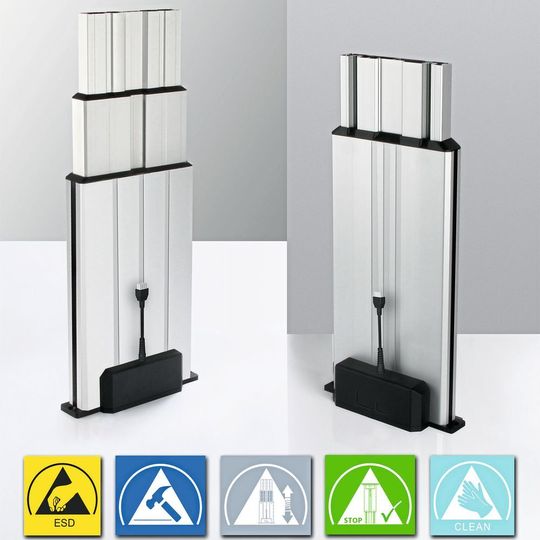 Zur Multilift II Produktfamilie gehören neben dem Multilift II clean fünf weitere Modelle. Zur Multilift II Produktfamilie gehören neben dem Multilift II clean fünf weitere Modelle.