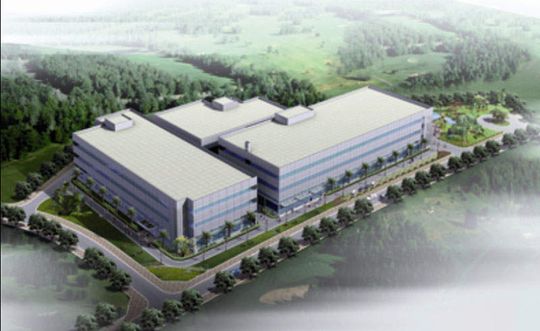 Das neue Harting-Werk in Zhuhai aus der Vogelperspektive Das neue Harting-Werk in Zhuhai aus der Vogelperspektive