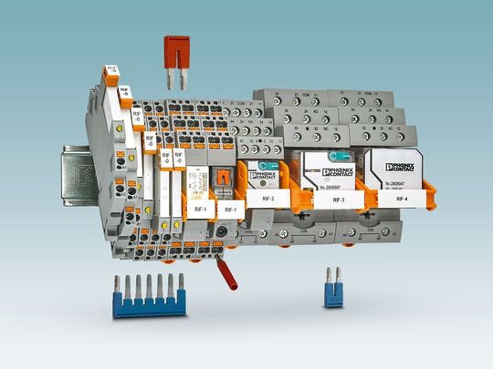 Mit seinem umfangreichen Zubehör erweist sich die Relais-Familie Rifline Complete als passende Lösung für den industriellen Anwendungsbereich.