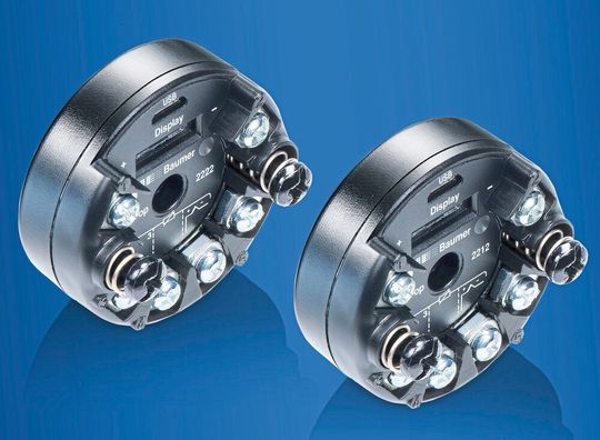 Die neue Generation Universal-Thermotransmitter FlexTop 2212 und 2222 von Baumer wird als leicht zu bedienen und flexibel im Einsatz beschrieben.