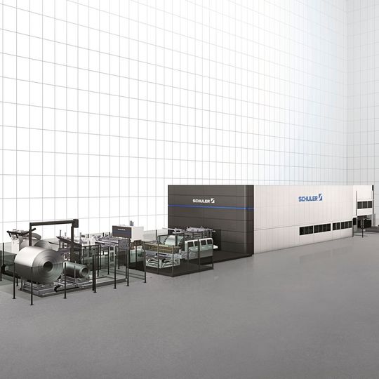 Der chinesische Stahlproduzent Ansteel hat die erste Laser-Schnittlinie von Schuler für Asien in Auftrag gegeben. Der chinesische Stahlproduzent Ansteel hat die erste Laser-Schnittlinie von Schuler für Asien in Auftrag gegeben.