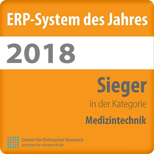 Auf dem Frankfurter ERP-Kongress 2018 wurde Oxaion als „ERP-System des Jahres“ in der Kategorie „Medizintechnik“ ausgezeichnet. Auf dem Frankfurter ERP-Kongress 2018 wurde Oxaion als „ERP-System des Jahres“ in der Kategorie „Medizintechnik“ ausgezeichnet.