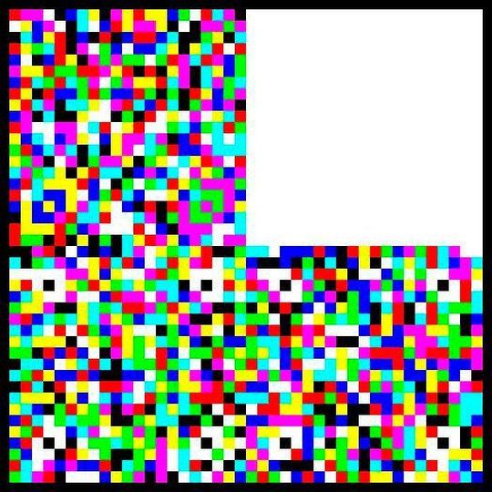 Das Fraunhofer-SIT arbeitet zurzeit daran, die hohe Datendichte des nicht auf Quadrate beschärnkten JAB-Codes auch auf einen Graustufen-Code zu übertragen. Das Fraunhofer-SIT arbeitet zurzeit daran, die hohe Datendichte des nicht auf Quadrate beschärnkten JAB-Codes auch auf einen Graustufen-Code zu übertragen.