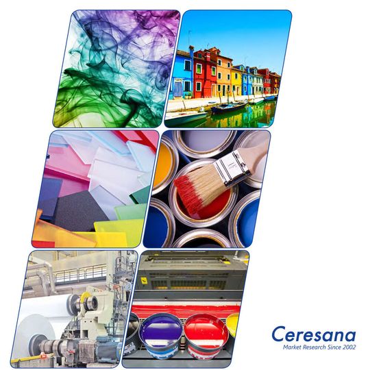 The most important sales market for pigments in 2017 was the production of paints and coating. The most important sales market for pigments in 2017 was the production of paints and coating.
