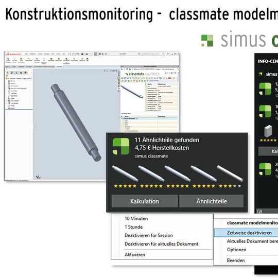Durch das neue Tray-Icon ist der classmate Model Monitor noch einfacher in Windows zu bedienen. Durch das neue Tray-Icon ist der classmate Model Monitor noch einfacher in Windows zu bedienen.