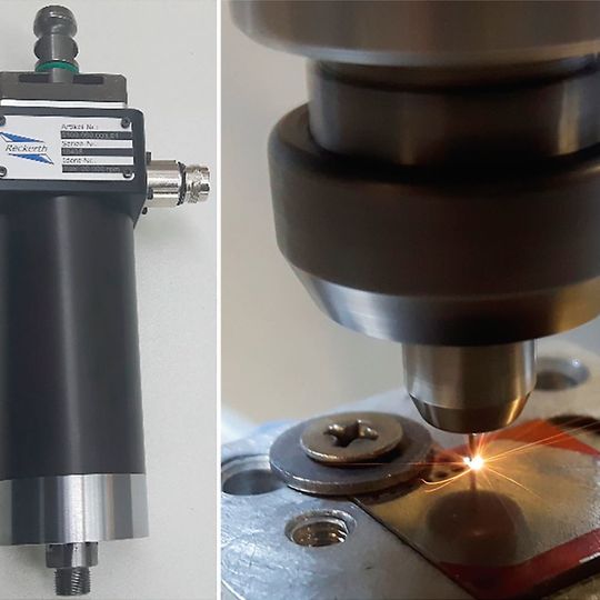 Die in einem Forschungsprojekt entwickelte Feinbohrspindel soll nun über Kooperationen mit Partnern aus der Industrie in den Markt eingeführt werden. Die in einem Forschungsprojekt entwickelte Feinbohrspindel soll nun über Kooperationen mit Partnern aus der Industrie in den Markt eingeführt werden.