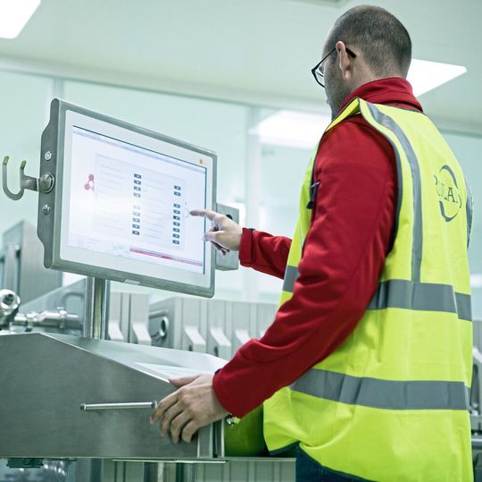 Anlagen-Steuerung während der Inbetriebnahme Anlagen-Steuerung während der Inbetriebnahme