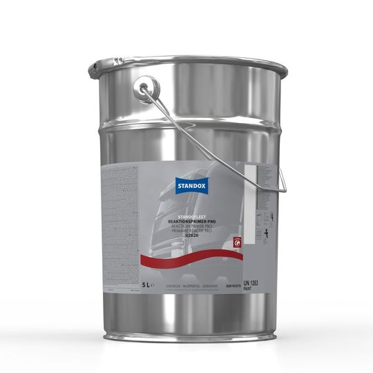 Der neue Standofleet Reaktionsprimer-Pro U2620 von Standox enthält keine Zinkchromate mehr. Der neue Standofleet Reaktionsprimer-Pro U2620 von Standox enthält keine Zinkchromate mehr.