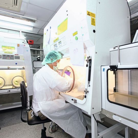 Onkologische Präparate werden unter strengem Containment zubereitet. Onkologische Präparate werden unter strengem Containment zubereitet.