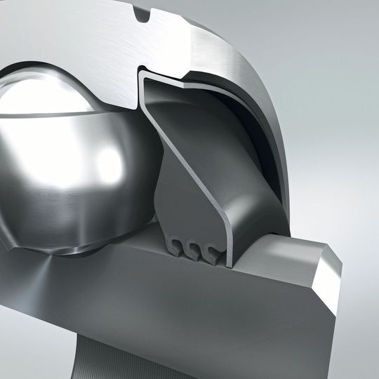 Die Self-Lube-Lagereinsätze von NSK sind mit Dreifachlippendichtungen verfügbar.